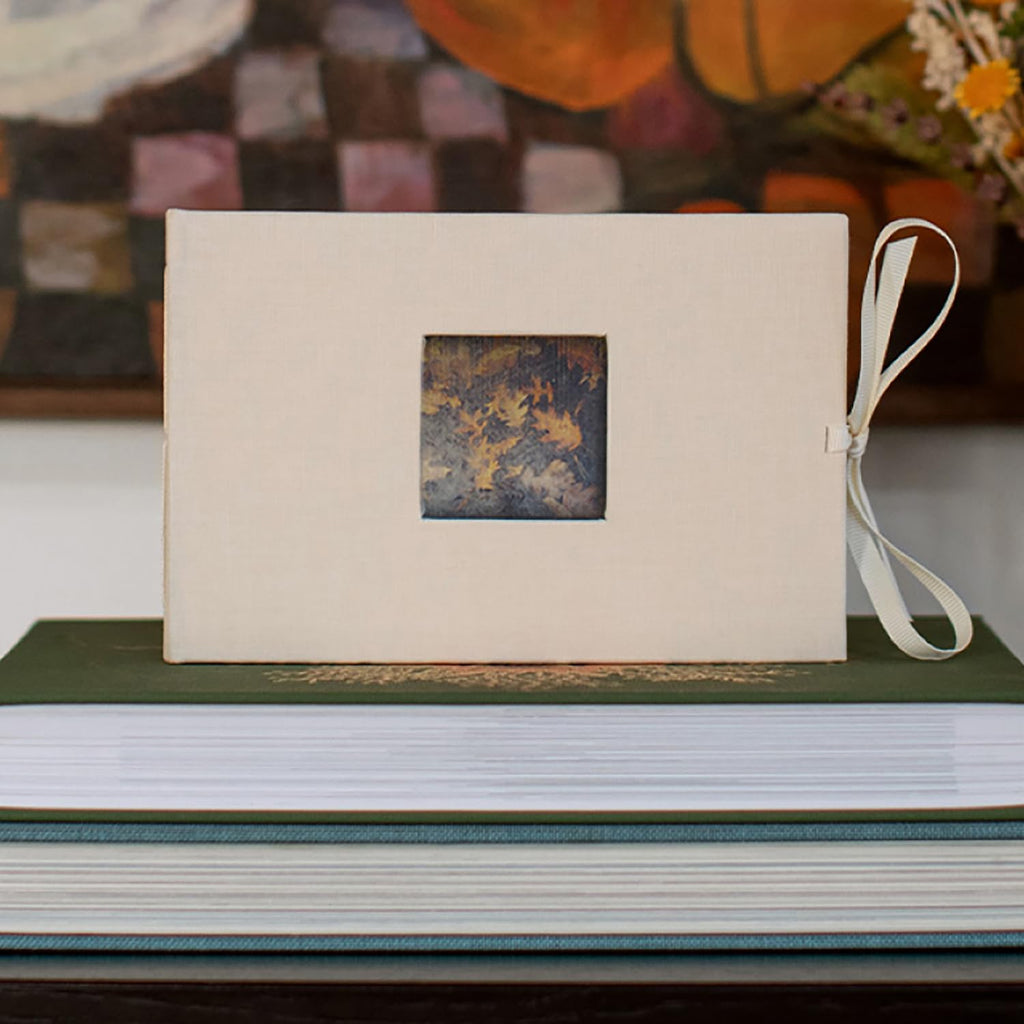 Kolo Noci Small 4X6 Photo Album, Holds 24 Photos, Ideal For Weddings And Baby Books, Lake