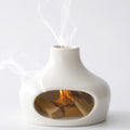 IVWOXO Palo Santo Holder, Handmade Ceramics Palo Santo Burner, Smudge Bowl for Meditation Yoga, Chimeneas Incense Holder, Incens