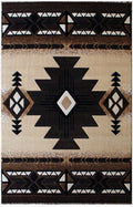 YHSF South West Native American Area Rug C318 (Berber, 3 Feet x 4 Feet 7 Inches)
