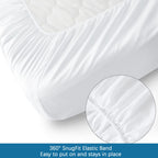 Springspirit Cot Sheets 30'' X 75'' X 9'', 4 Piece Cot Sheet Set (2 Pack), Cot Size Fitted Sheets With Narrow Twin/Camp Bunk/Rvs