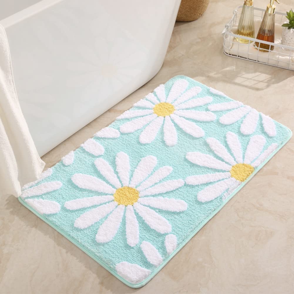MINGET Microfiber Super Soft Anti Slip Doormat for Indoor Home Entrance | Durable NonSkid HighAbsorption Bath Mat for Bathroom