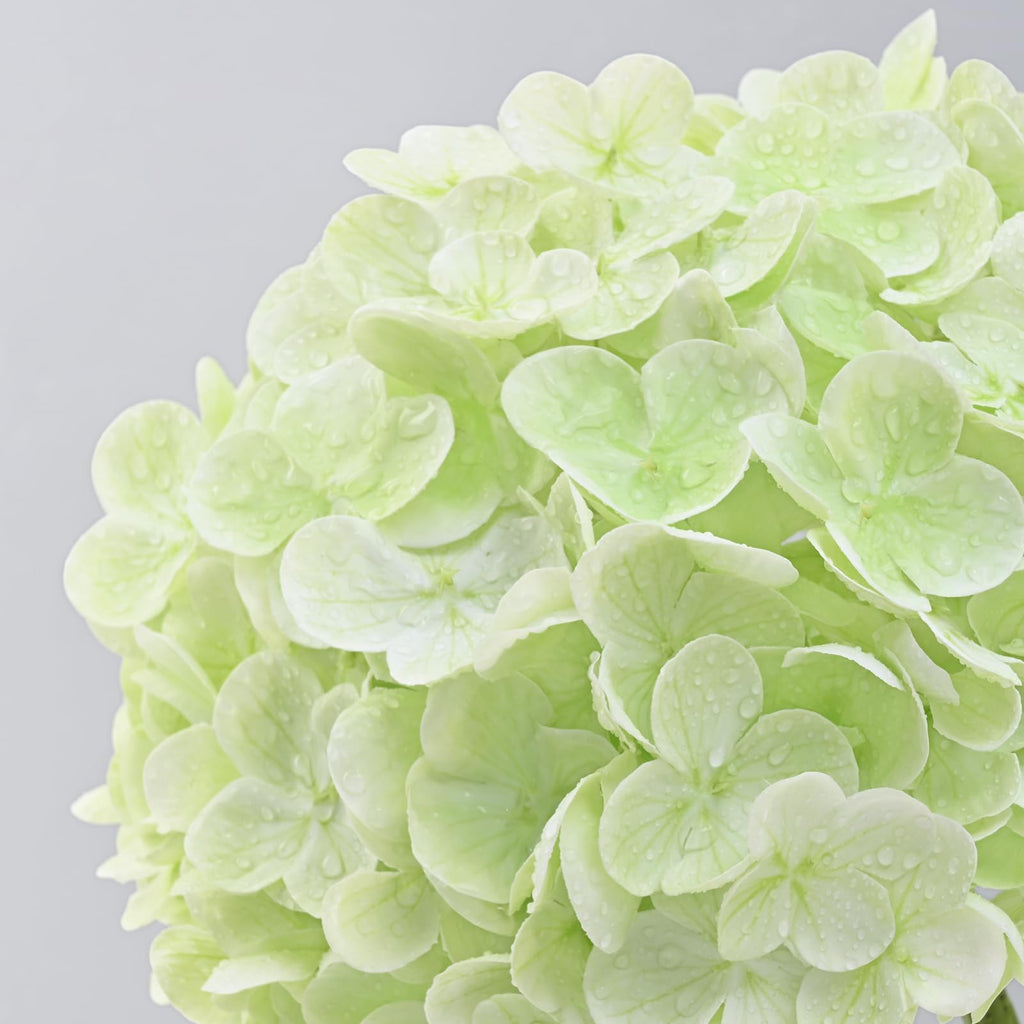 Martine Mall 4Pcs 21In Hydrangea Artificial Flowers, Latex Real Touch Hydrangeas Lifelike Large Hydrangea Flowers For Home Decor