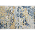 Camberly Cm4 Blue Casual Rug Rectangle 3' X 5'