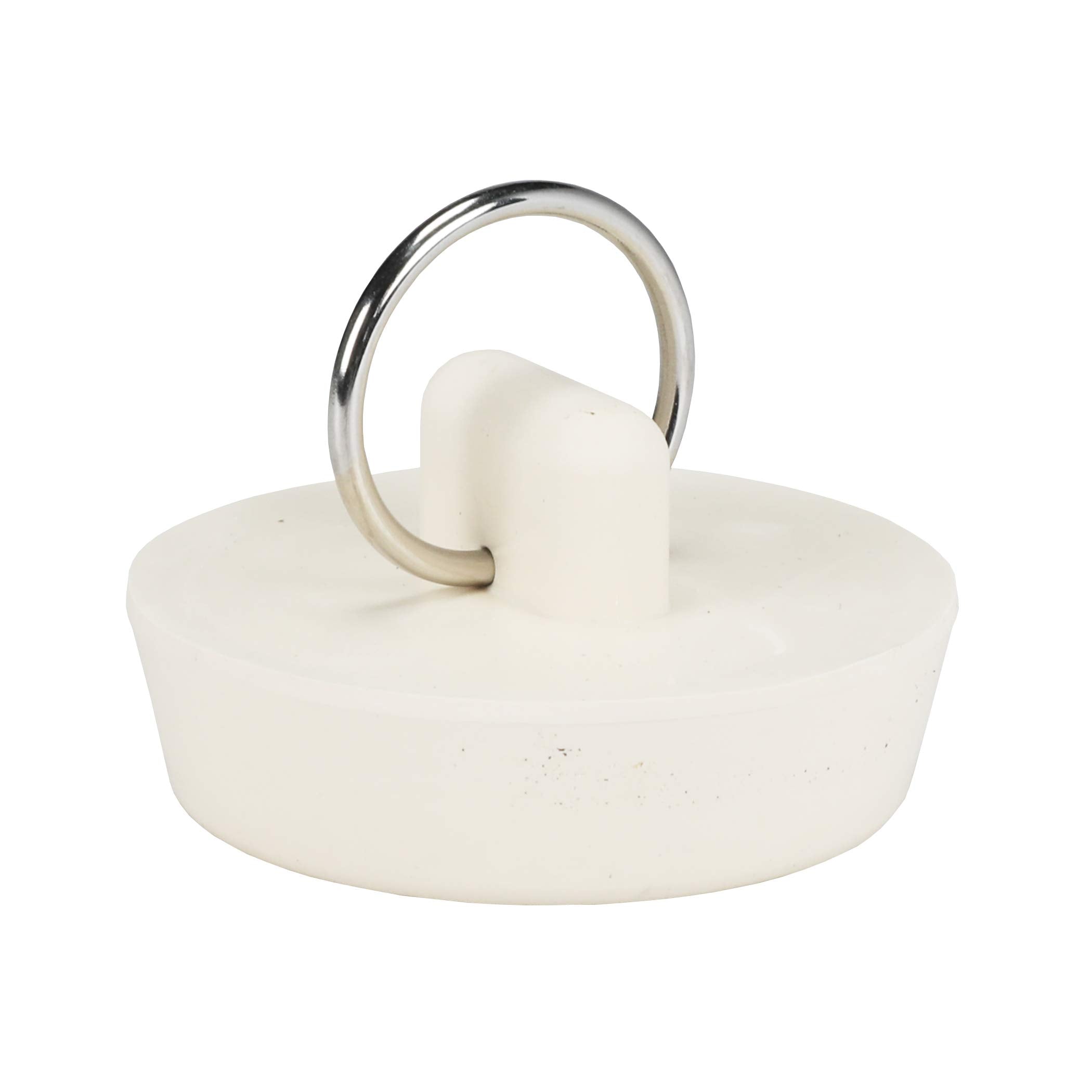 Danco 1-3/8-Inch Rubber DrainStopper, White, Carded, 80226