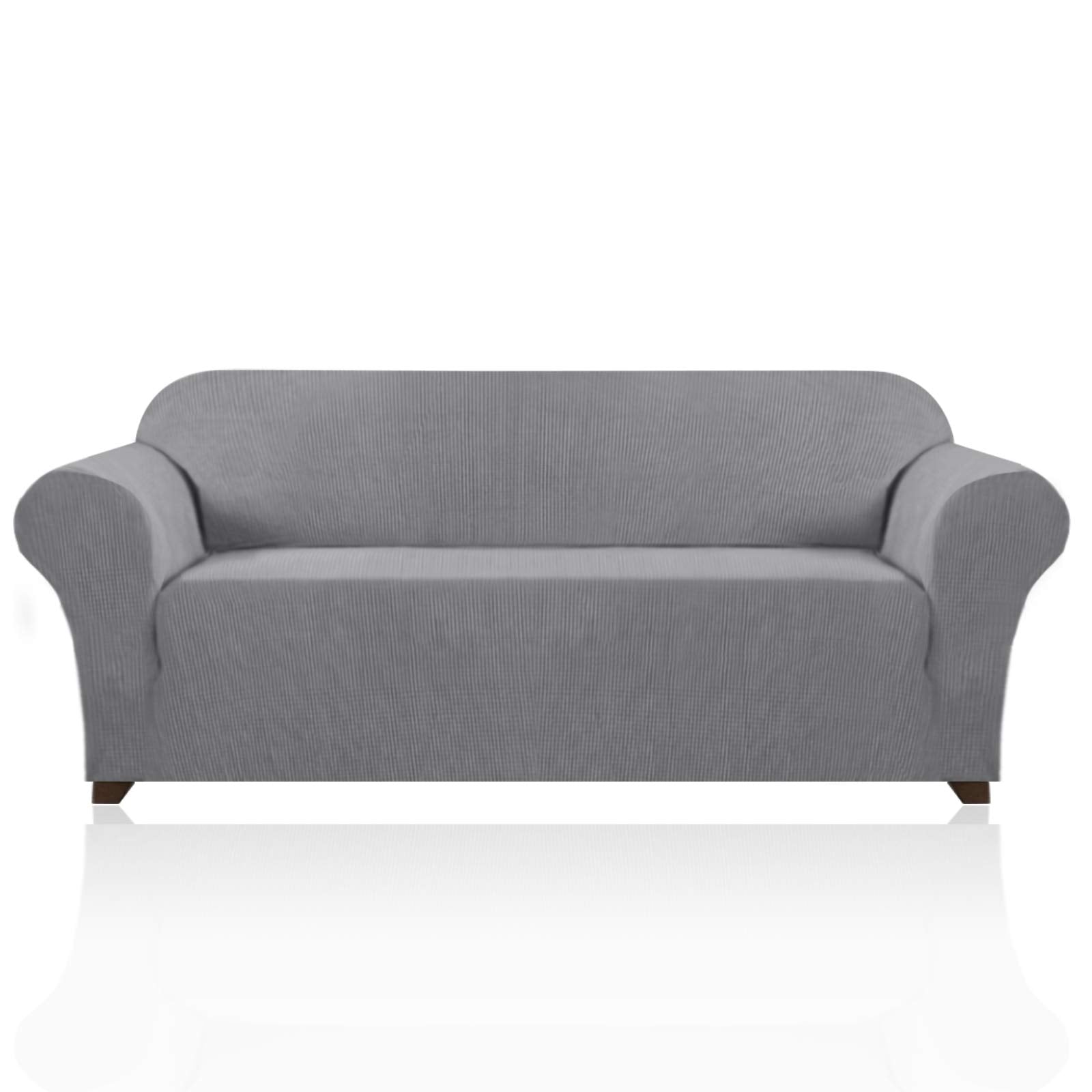 Princedeco Couch Covers For 3 Cushion Couch Sofa Pet Friendly Extra Large Couch Cover For Oversized Sofa Washable Furniture Protector Fitted Sofa Slipcovers Stay In Place(Xl Sofa, Dove)
