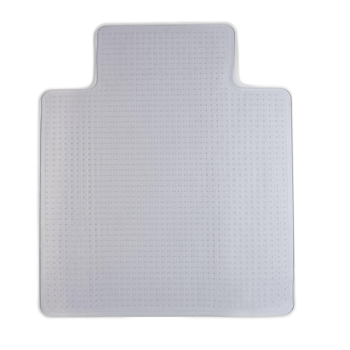 Staples Carpet Chair Mat with Lip, 45 x 53, High-Pile, Clear (20362-CC)