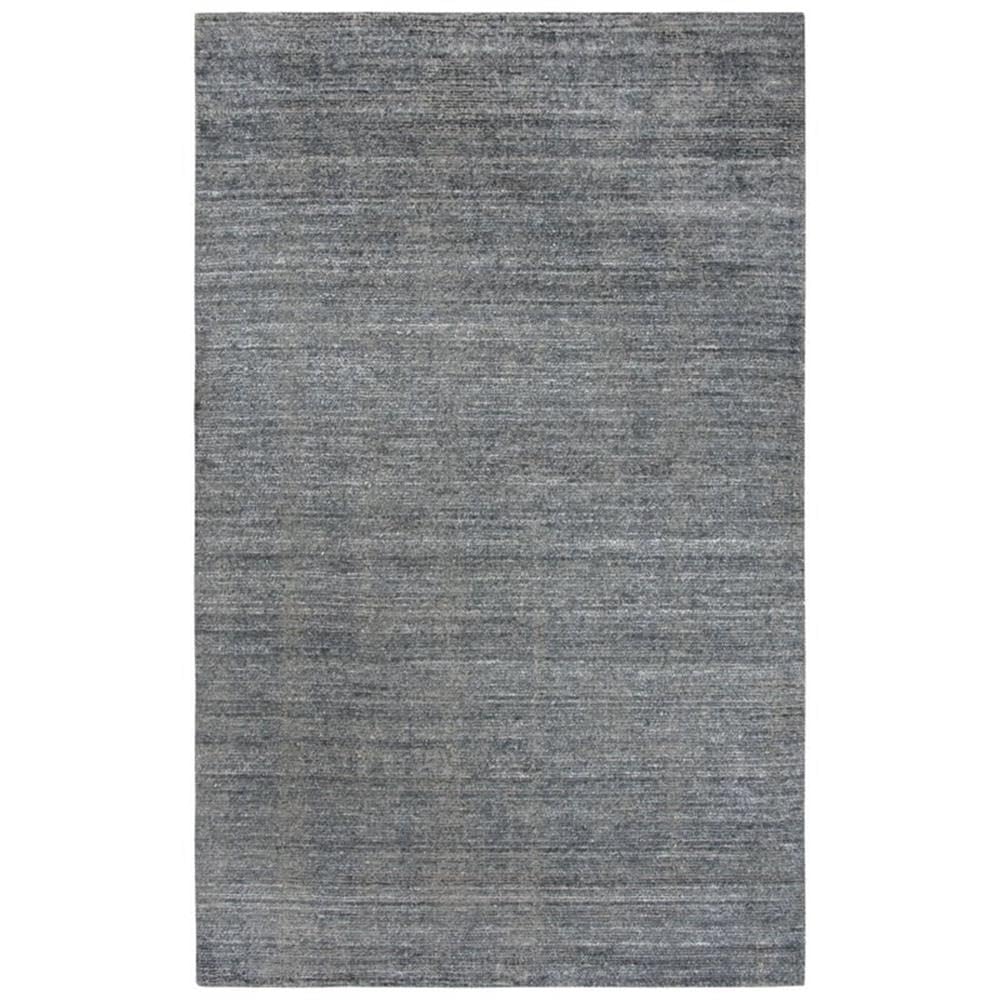 Rizzy Home Alora Decor Demure 5' X 8' Solid Denim/Blue Hand-Loomed Area Rug