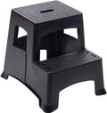 Tricam Trp-2 2Steps 325Lb Step Stool, Black