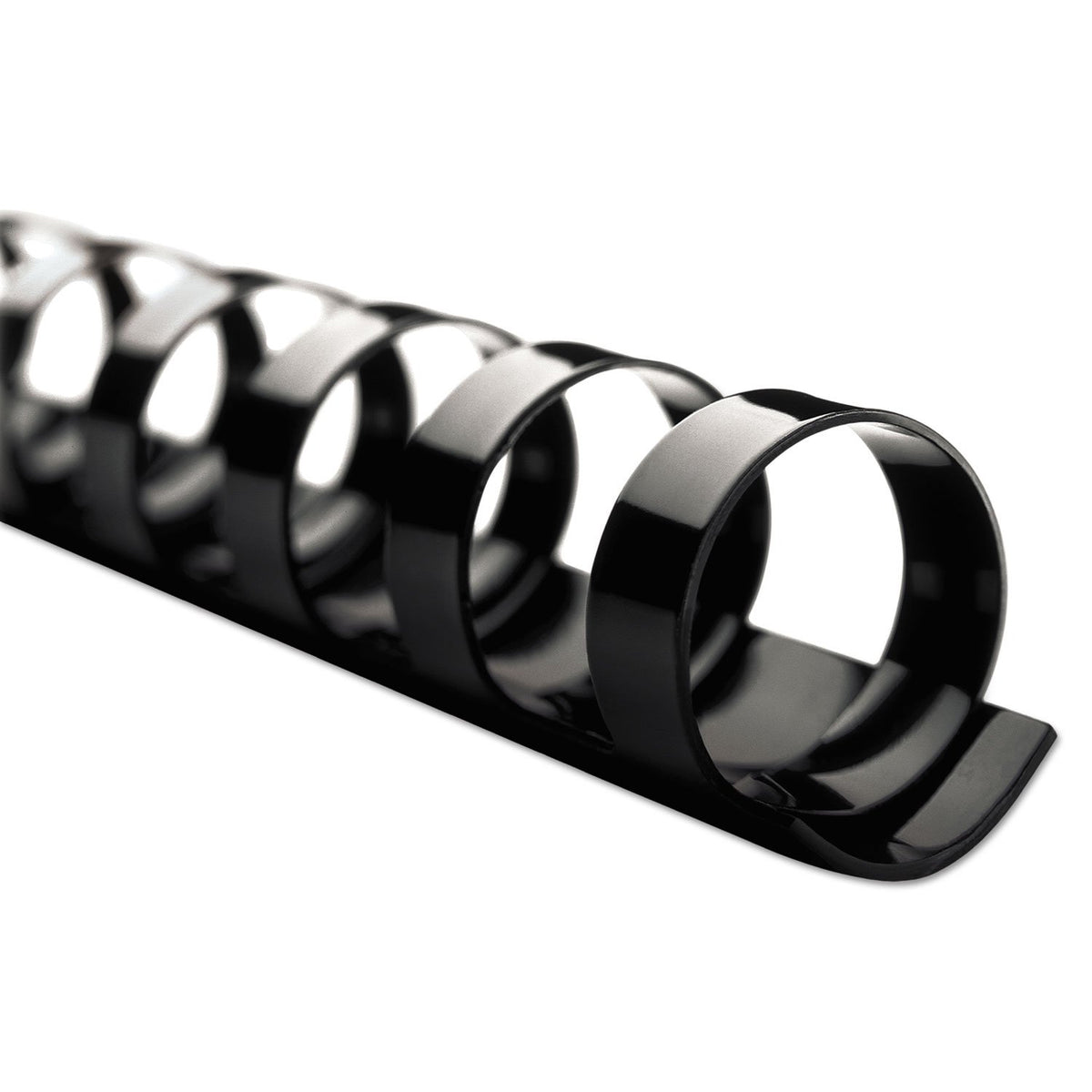 Swingline Gbc 4000068 Combbind Standard Spines 1/2-Inch Diameter 90 Sheet Capacity Black 100/Box
