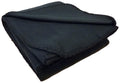 Anico Cozy Polar Fleece Blanket, 50' X 60', Black Throw Blanket