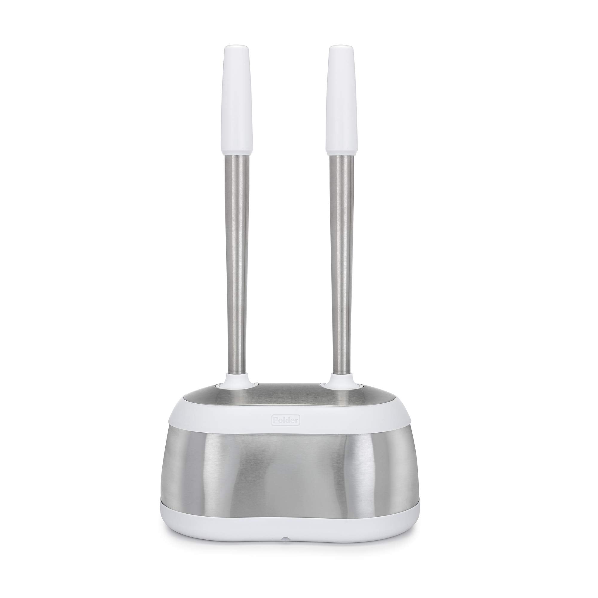Polder Dual Bath Caddy - White