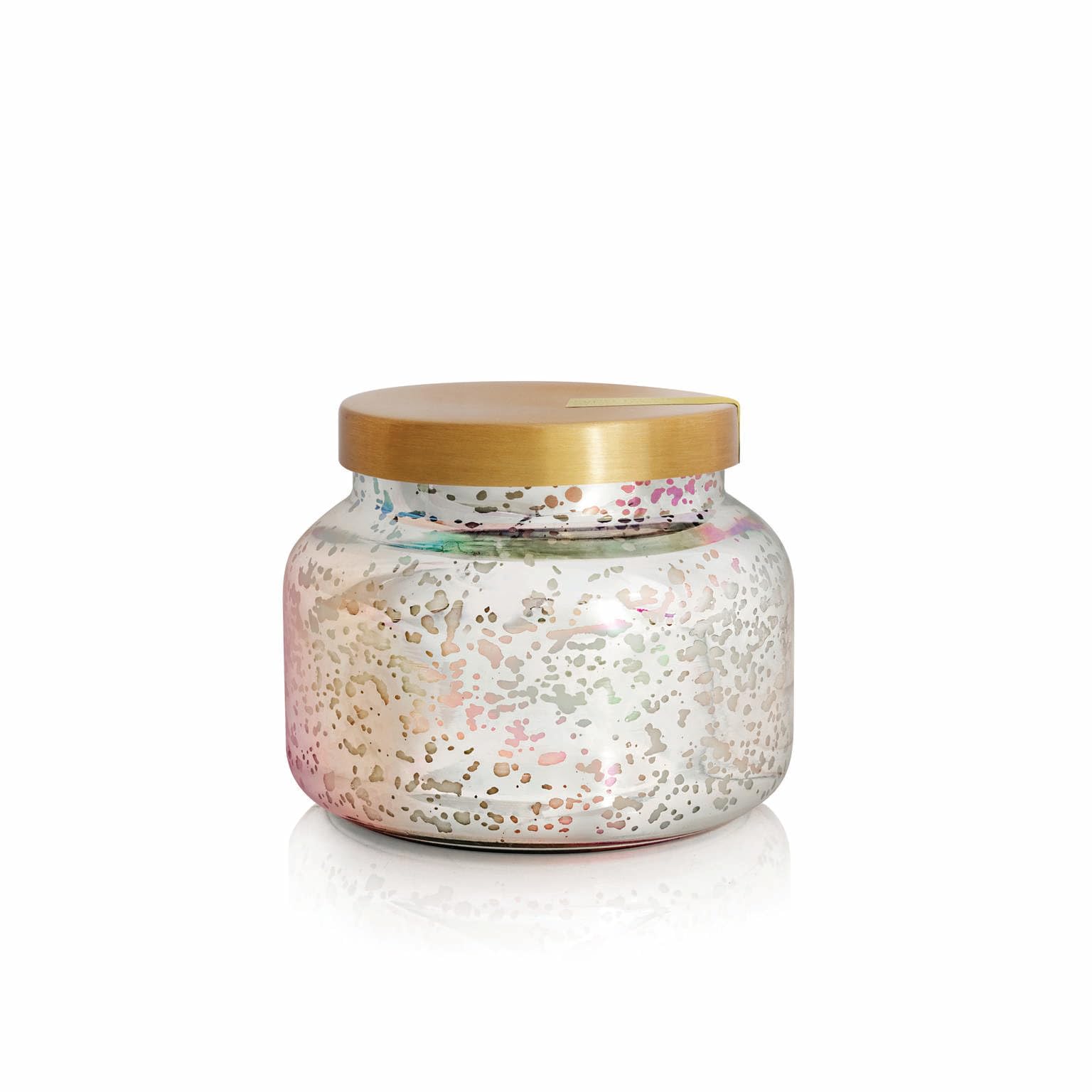 Capri Blue Mercury Iridescent Signature Jar Candle - 19 Oz - Pineapple Flower