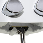 Better Living Products Duo Shower Dispenser 2, Shampoo And Soap Dispenser, 2 X 10.5 Fl. Oz. Chrome, 4.75' X 3.13' 7.75'