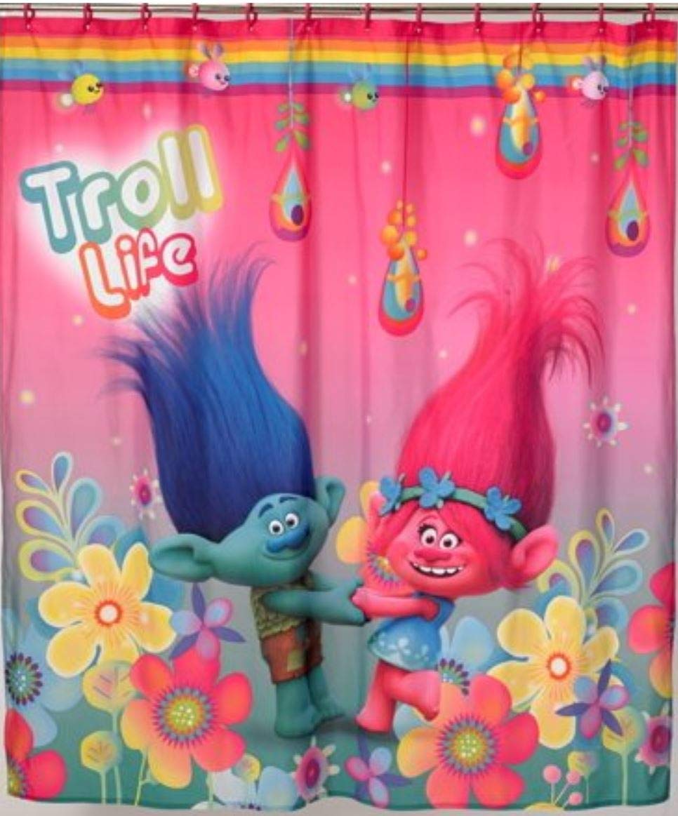 Trolls Hugfest Shower Curtain