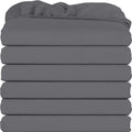 Utopia Bedding Queen Fitted Sheets - Bulk Pack Of 6 Bottom Sheets - Soft Brushed Microfiber - Deep Pockets - Shrinkage & Fade Re