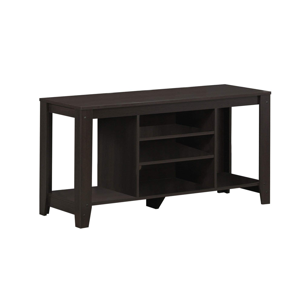 Monarch Specialties Cappuccino TV Console, 48-Inch
