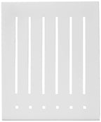 Spectrum Diversified Large Rectangle Bookends, White