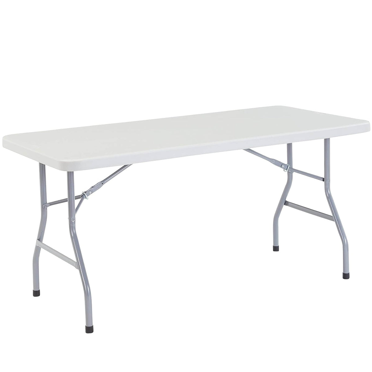 National Public Seating 30inch X 60inch Plastic Folding Table  Adjustable, Heavyduty, Portable, Indoor/Outdoor Table For Office, Cam