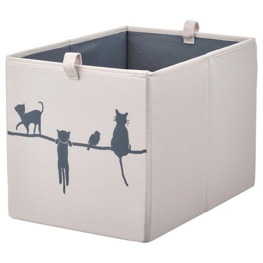 Ikea BARNDRM Box, beige, 26x37x26 cm