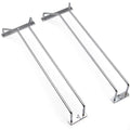RedDreamer 14-Inch Wine Glass Rack, Under Cabinet Wine Glass Holder Stainless Steel Chrome Finish Stemware Rack - Hanging Stemwa