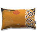Aoyego Tribal Throw Pillow Cover 12X20 Inch Geometric Diamond Triangles Bold Lines Doodle Artwork Rectangle Pillow Cases Home De