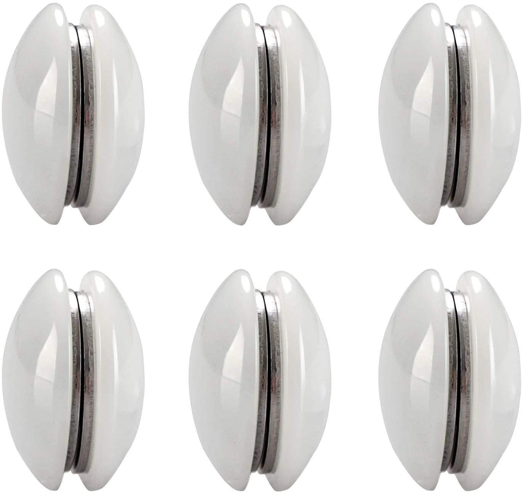 N&Y HOME Magnetic Shower Curtain Weights 6 Sets (Pack of 12)
