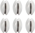 N&Y HOME Magnetic Shower Curtain Weights 6 Sets (Pack of 12)