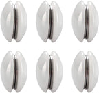 N&Y HOME Magnetic Shower Curtain Weights 6 Sets (Pack of 12)
