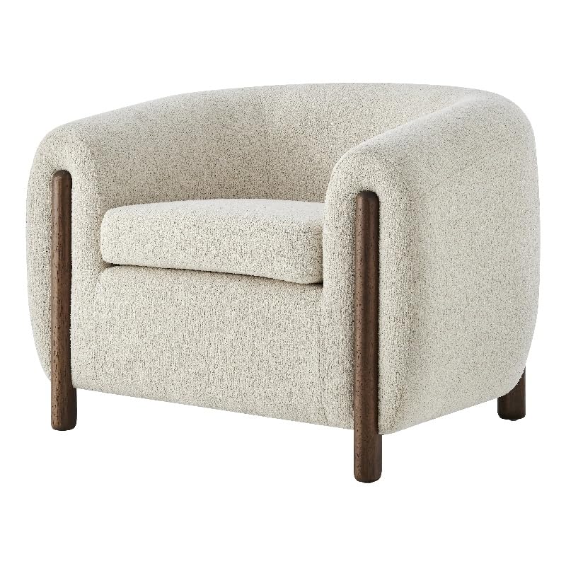 New Pacific Direct Cordelia Accent Chair, Palladian Beige