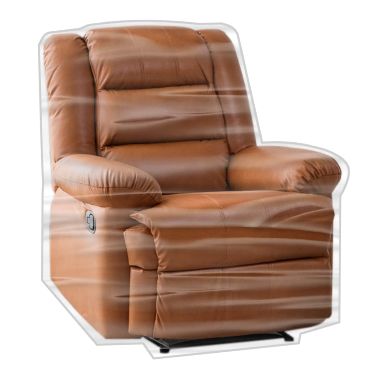 Imperius Clear Thick Heavy Duty Water Resistant Armchair/Recliner Cover,Waterproof Plastic Shield Covers for Armchair/Recliner