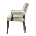 INK+IVY Dining Arm Chair (Set of 2) See Below/Cream