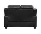 Coaster Home Furnishings Finley Tufted Upholstered Loveseat Black