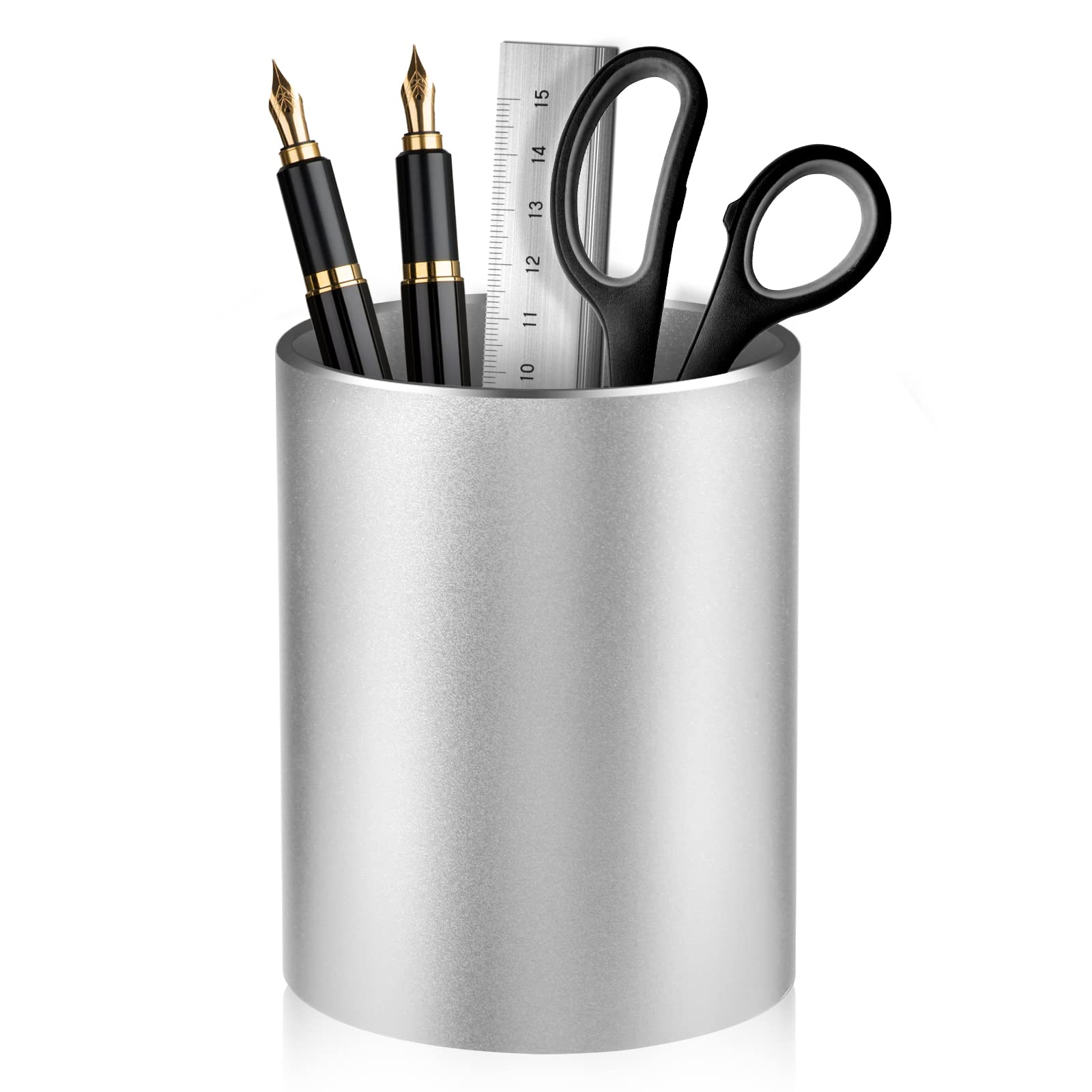 Dopaka Pen Holder Pencil Holder For Desk, Metal Desk Pen Holder, Makeup Brush Holder, Pencil Cup, Pen Organizer For Desk, For Of