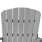 American Furniture Classics Balcony Height Table Double Glider, Light Gray & Black
