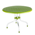 Supreme Cherry 4 Seater Dining Table (Mehandi Green)