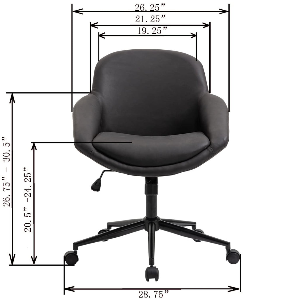 American Furniture Classics AW803 Office Chair, Black