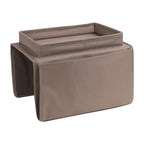 Sofa Armrest Organizer With Cup Holder Tray Chair Arm Tv Remote Holder For Recliner Couch Armchair Caddy Bedside Storage Pockets