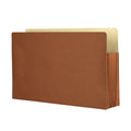 The File King Expanding Accordion File Folder - Legal Size | Box Of 10 Redropes | 5.25    Expansion | Store And Organize Papers