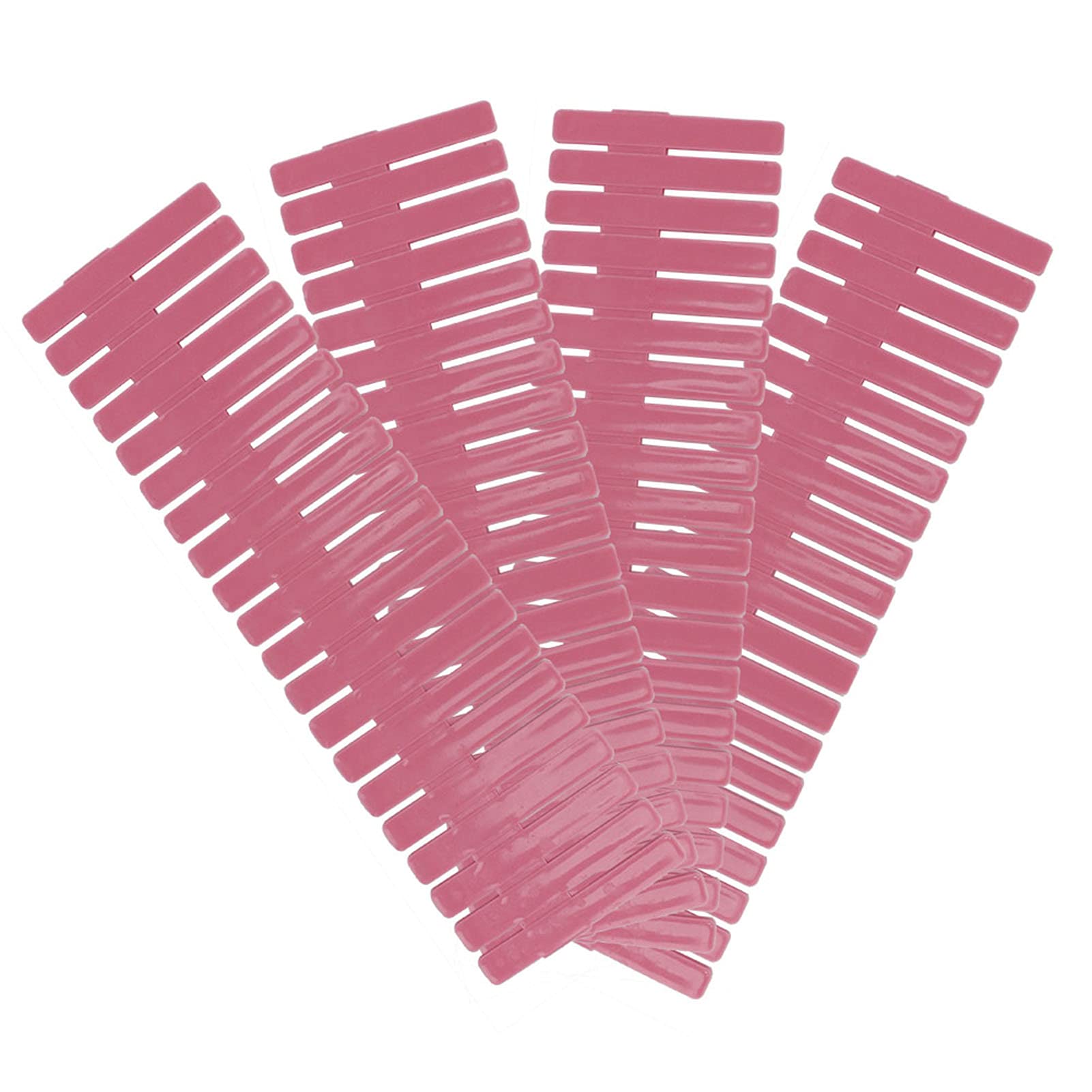 Drawer Partition Plate, Drawer Dividers, Durable Reliable 2 Color For Home School(Pink, Short 24.8 * 7)