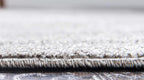 Unique Loom Del Mar Collection Area Rug - Lucille (2' 7'' X 10' Runner, Gray/ Ivory)