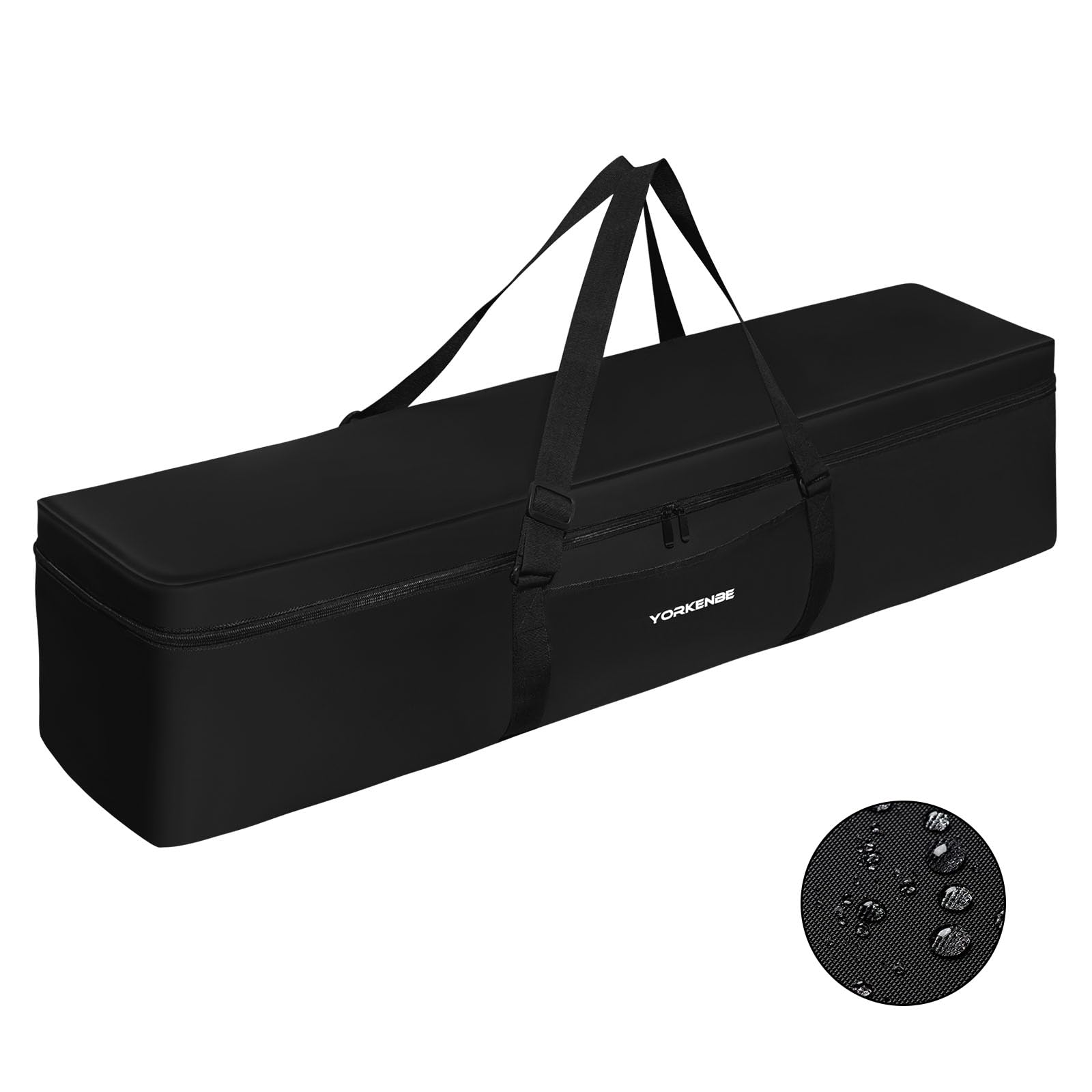 Yorkenbe Camping Cot Bag, 42 Inch Extra Large Zippered Chair Replacement Bag, Waterproof Foldable Carrying Bag with Handle Strap