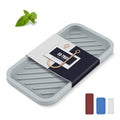 EG-SIPRO Silicone Sponge Holder,Large Great Thickened Durable 10 Kitchen Sink Organizer Tray Kitchen Soap Tray Soap Dispenser Tr