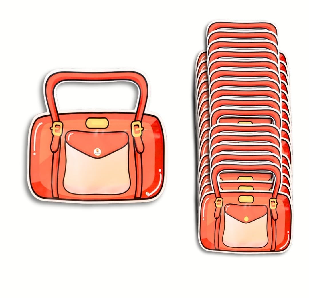 The Cubby Cart Pack of 15 Mini Handbag Return Gift Bags for Girls | Fancy Party Favor Bags for Birthday, Kanjak, Rakhi, Diwali,
