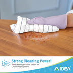 Aidea Kitchen Towels-8Pk, Super Soft And Absorbent Drying Towels For Dishes, Microfiber Cleaning Cloth Multi-Purpose Dish Towels