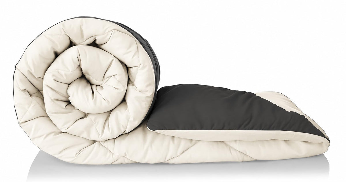 Dv Bedding Reversible Comforter Double (90X100) Inch, 120 Gsm Microfiber