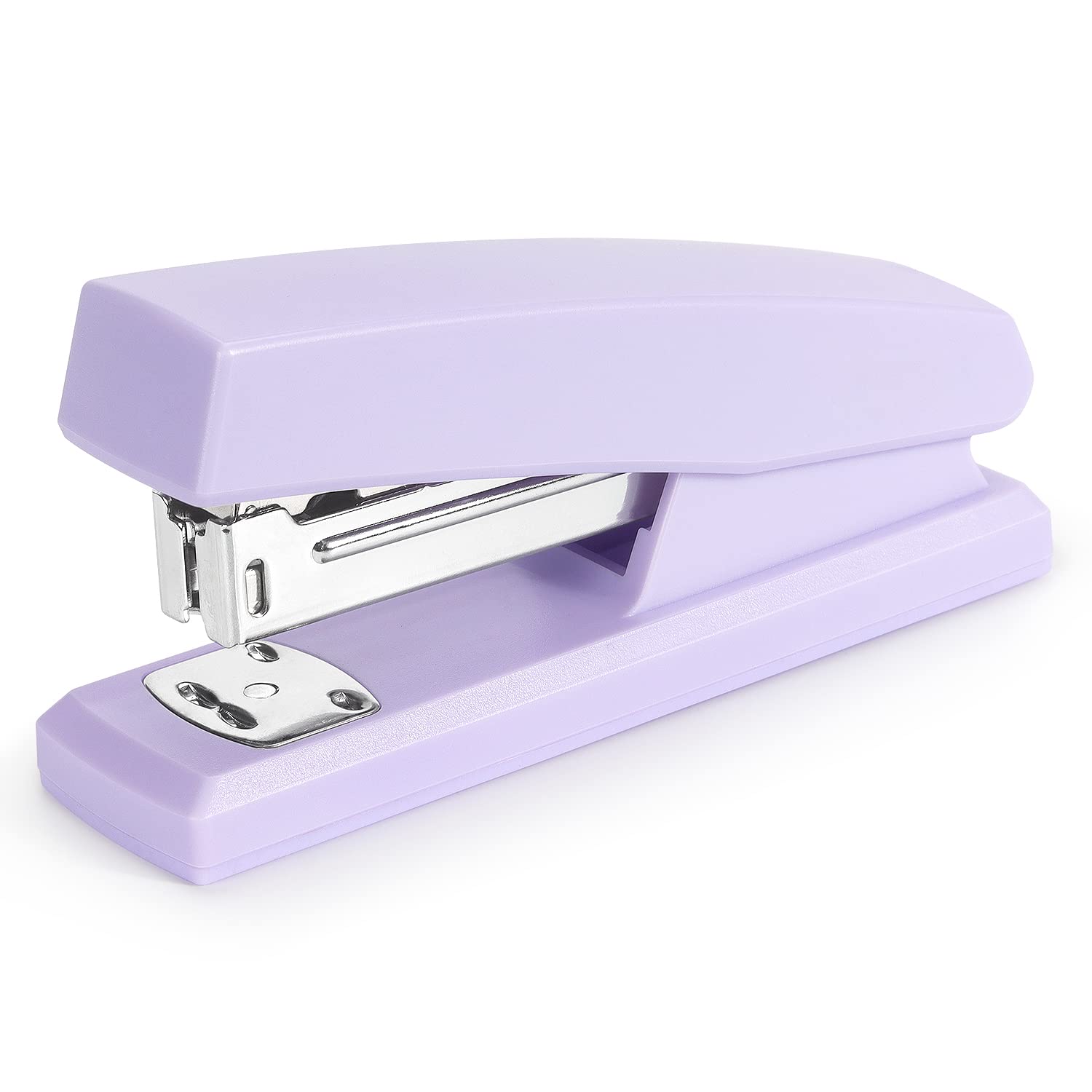 Stapler, Office Stapler, Stapler For Desk Portable Durable Staplers Office Supplies (Purple)