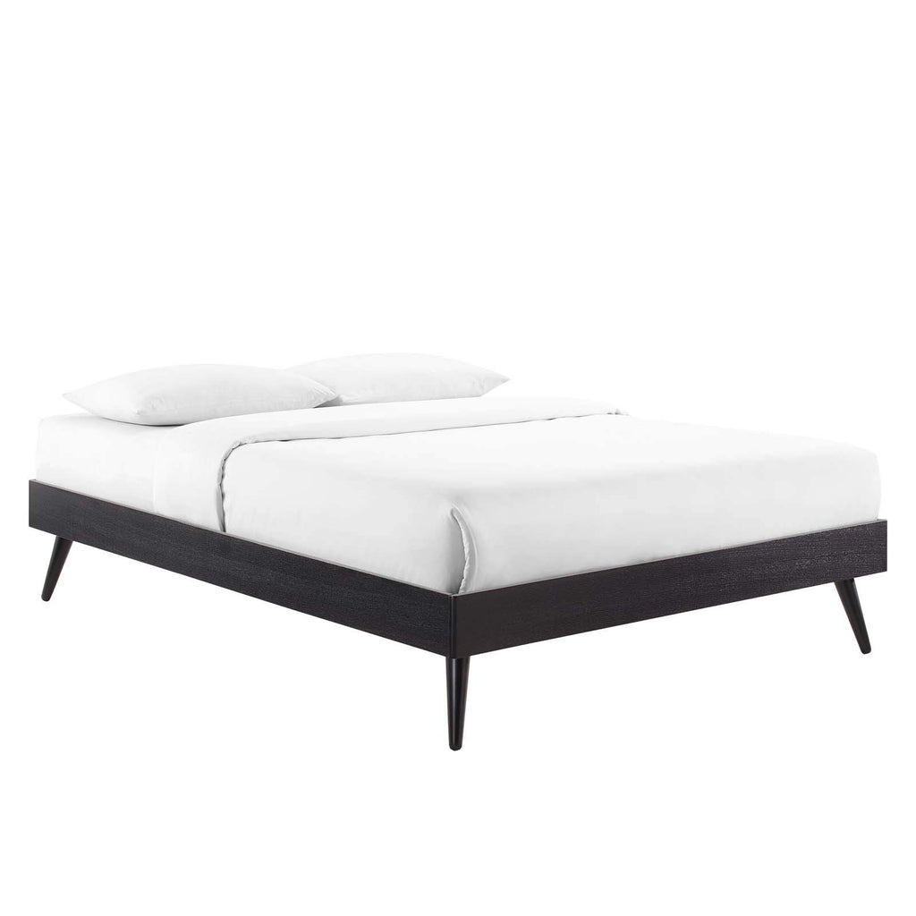 Modway Margo King Wood Platform Bed Frame In Black