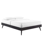 Modway Margo King Wood Platform Bed Frame In Black