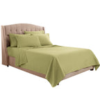Clara Clark Queen Sheets, 6 Piece Set - Hotel Luxury Sheets For Queen Size Bed, Super Soft Bedding Sheets & Pillowcases, Queen Size Sheets, Sage Green