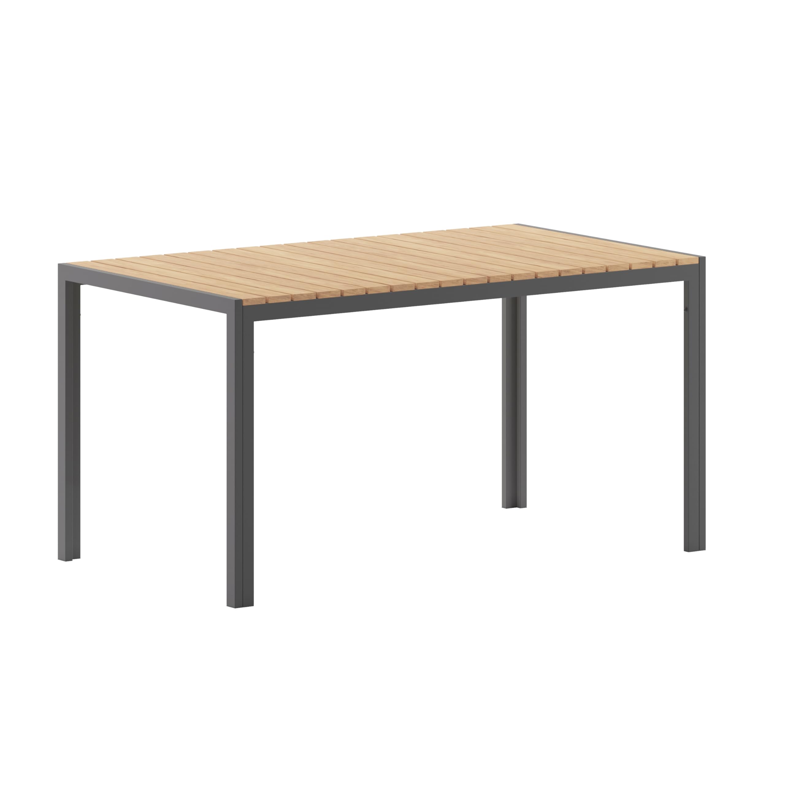 Modern Commercial Grade 55 x 31 Patio Dining Table